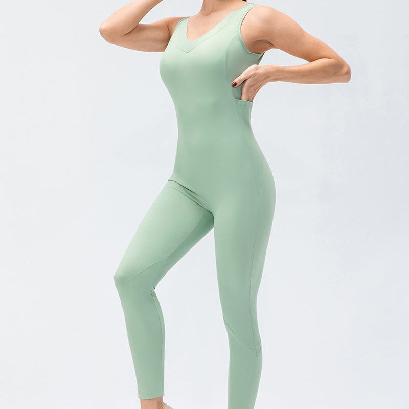 Sleeveless Bodycon Jumpsuit