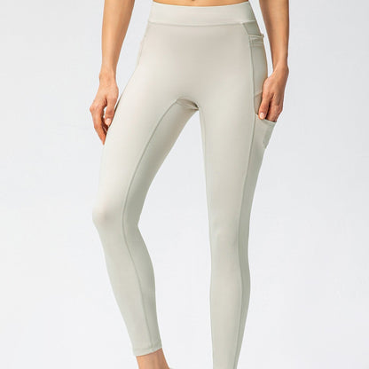 No Front Seam Leggings with Multi-Pockets