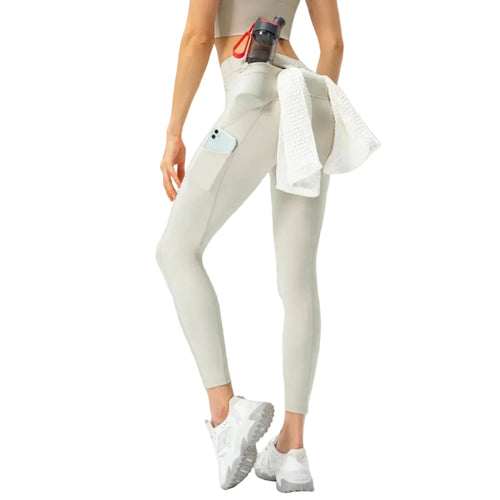 No Front Seam Leggings with Multi-Pockets