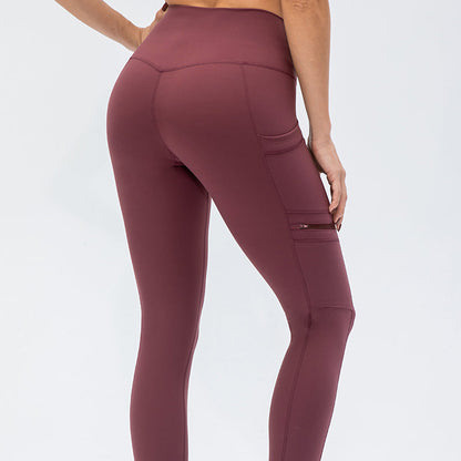 High-Rise Workout Leggings with Multi Pockets