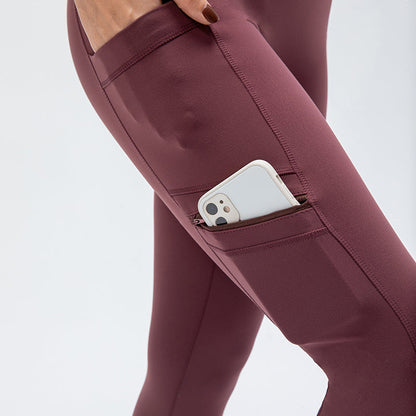 High-Rise Workout Leggings with Multi Pockets