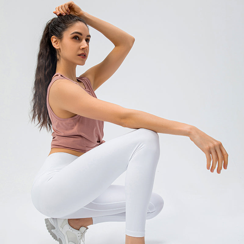 Stylish Shoulder Hollow-Carved Tank Tops