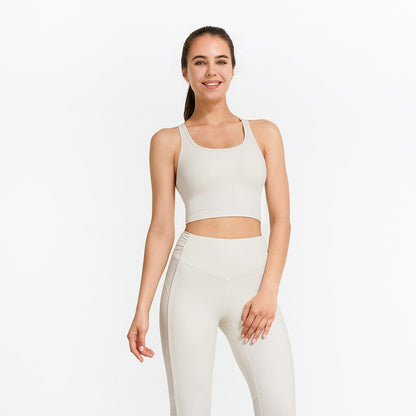 Ribbed Racerback Cropped Tank Tops