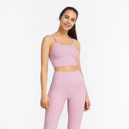 Ribbed Spaghetti Strap Cropped Camisole