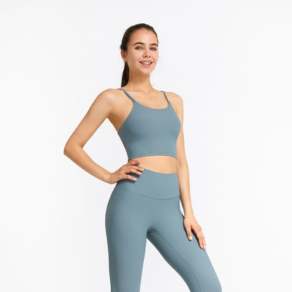 Ribbed Spaghetti Strap Cropped Camisole