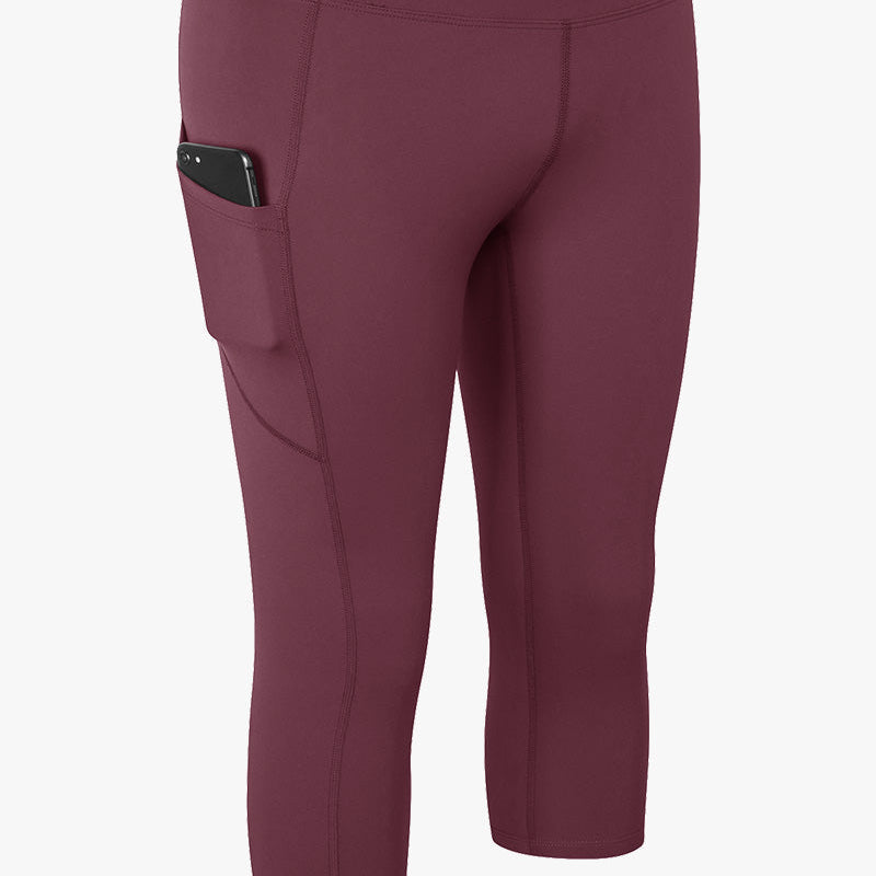 High-Waisted Capri With Pockets