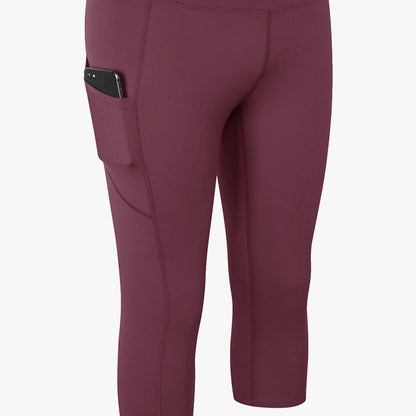 High-Waisted Capri With Pockets