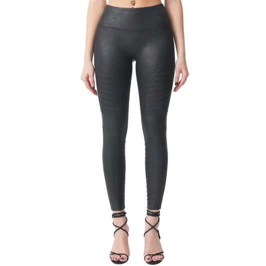Faux Leather Moto Leggings