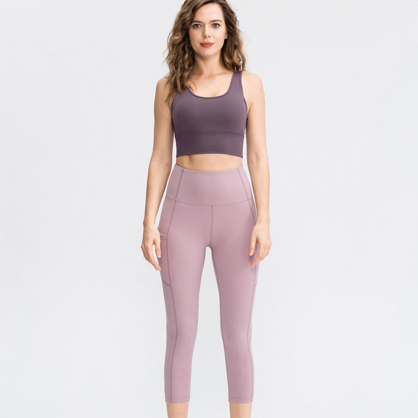 High-Waisted Capri With Pockets