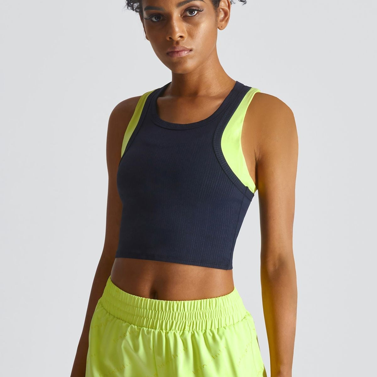 Cropped Racerback Tank Tops