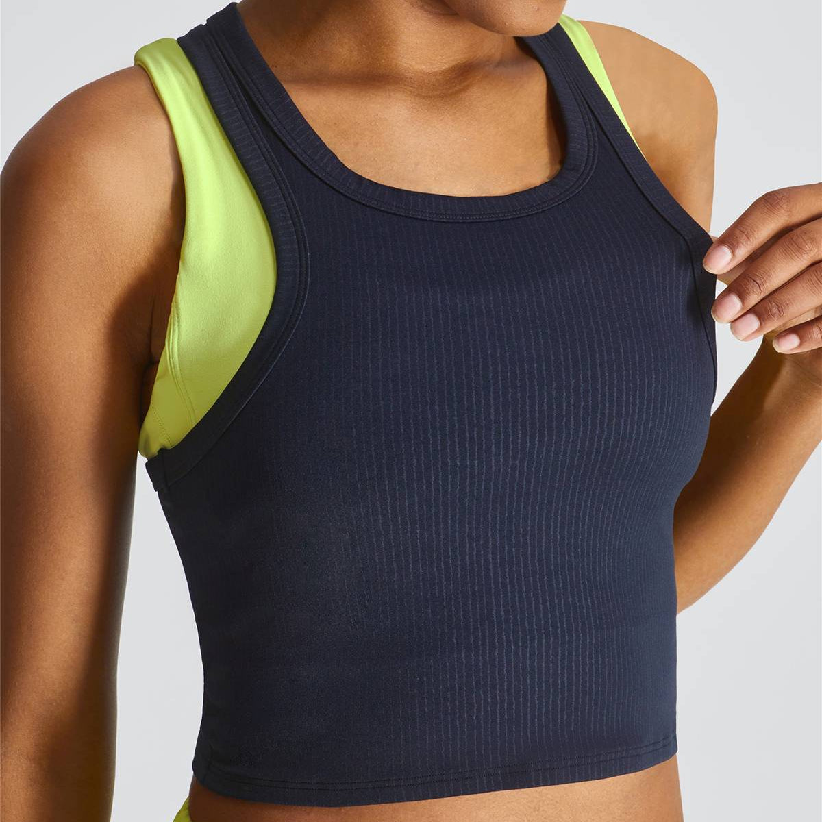 Cropped Racerback Tank Tops