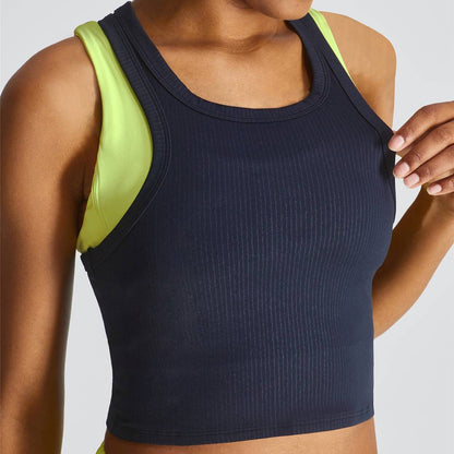 Cropped Racerback Tank Tops
