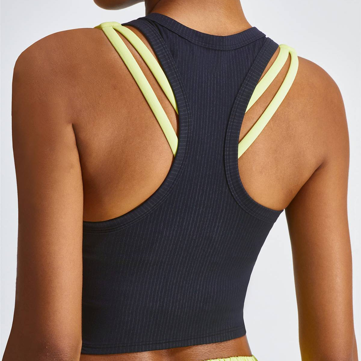 Cropped Racerback Tank Tops