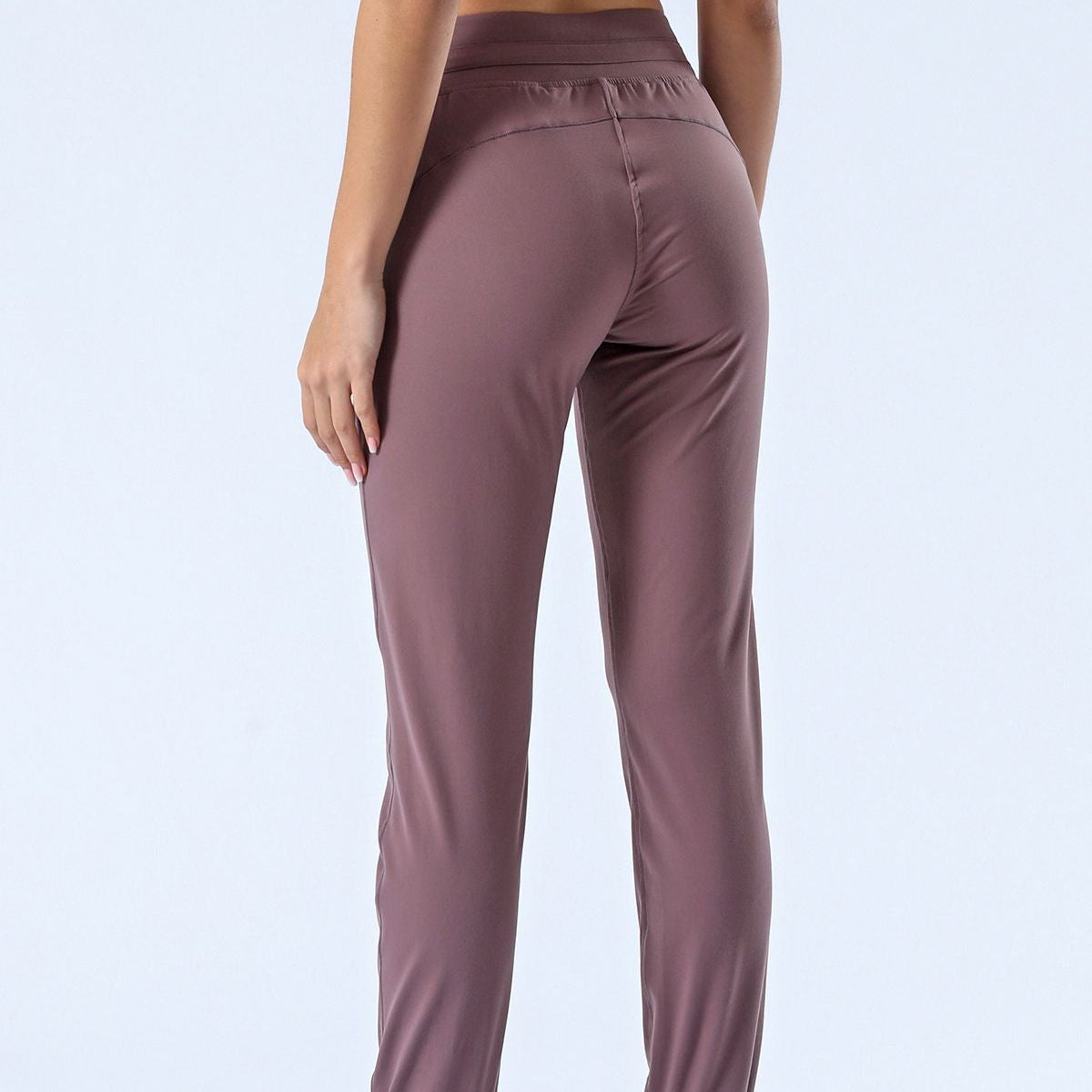 Tapered Joggers with Drawstring