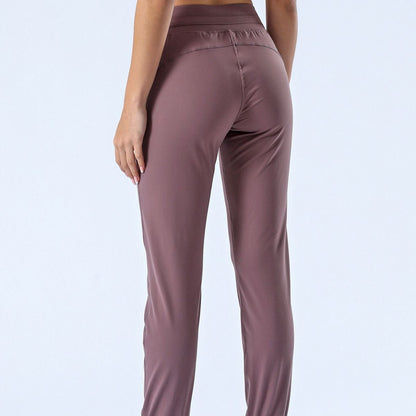 Tapered Joggers with Drawstring