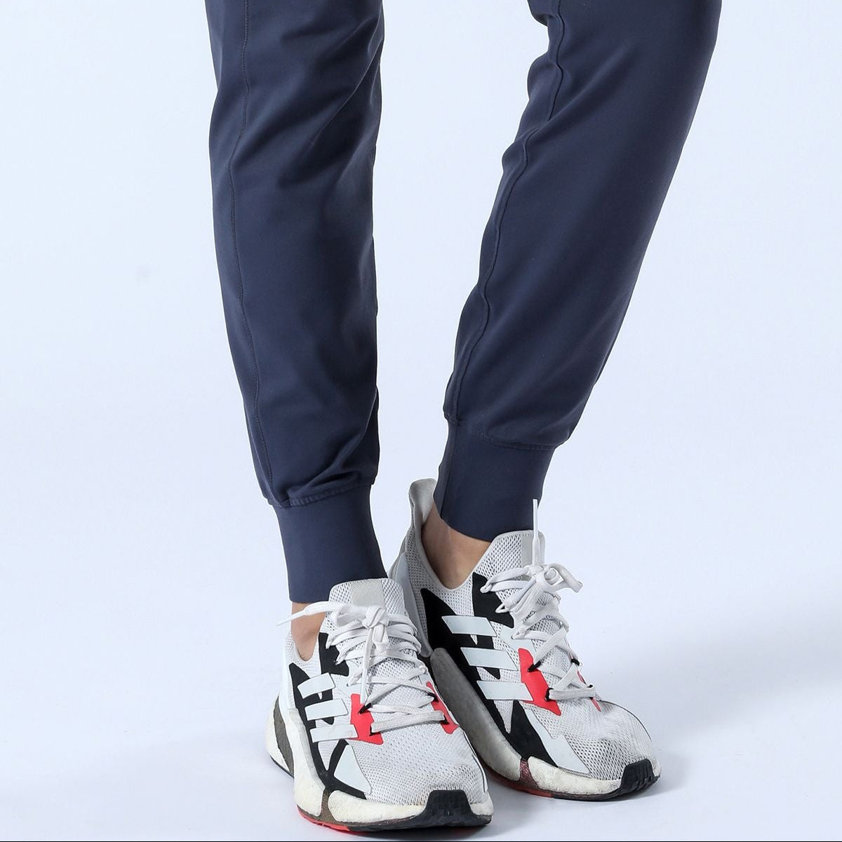 Tapered Joggers with Drawstring