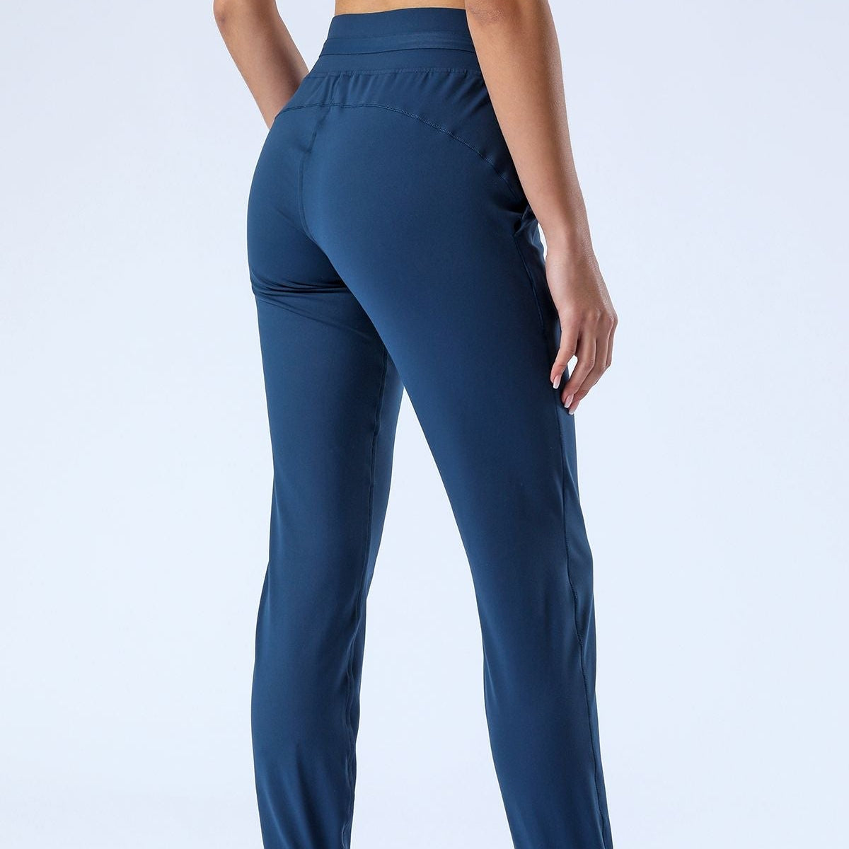 Tapered Joggers with Drawstring