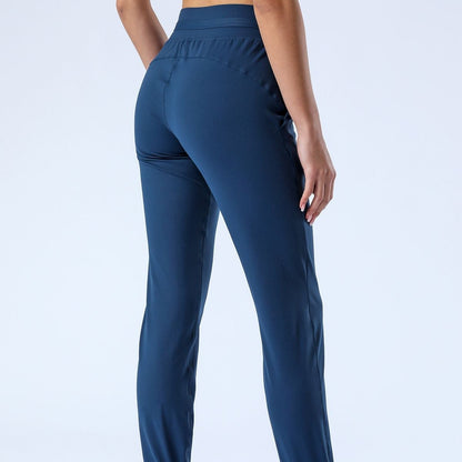 Tapered Joggers with Drawstring