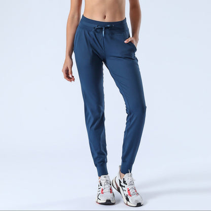 Tapered Joggers with Drawstring