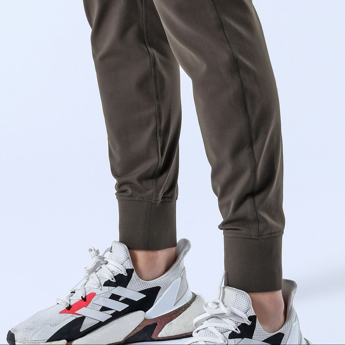 Tapered Joggers with Drawstring