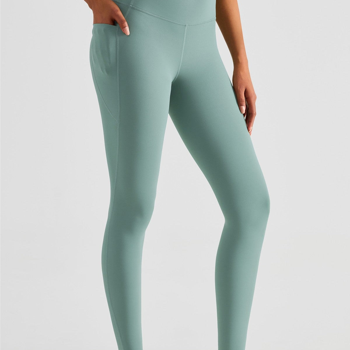 High Waist Yoga Leggings with Pockets