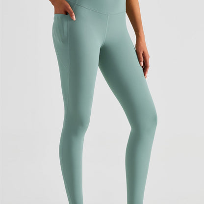 High Waist Yoga Leggings with Pockets