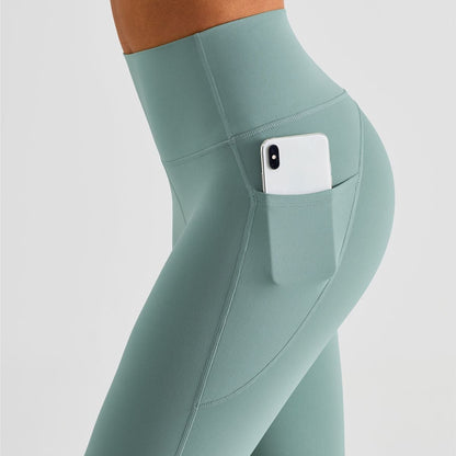 High Waist Yoga Leggings with Pockets