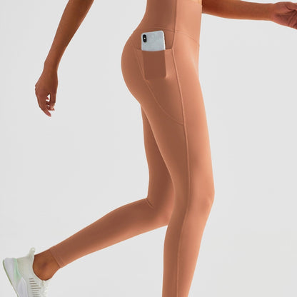 High Waist Yoga Leggings with Pockets