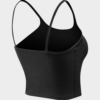 Spaghetti Strap Cropped Camisole