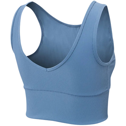 Ribbed Reversible Crop Tank Top