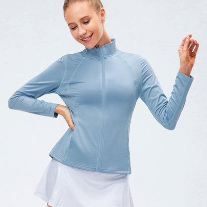 Stand Collar Full Zip Track Jacket