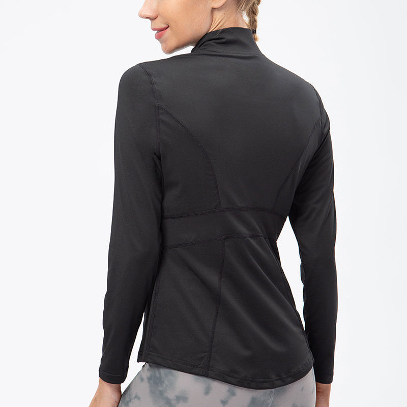 Stand Collar Full Zip Track Jacket