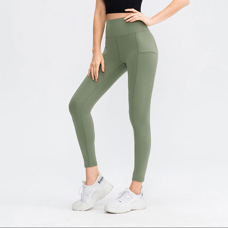 High-Waist Leggings with Pockets