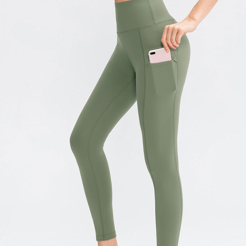 High-Waist Leggings with Pockets