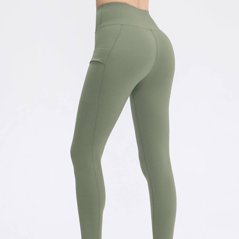 High-Waist Leggings with Pockets
