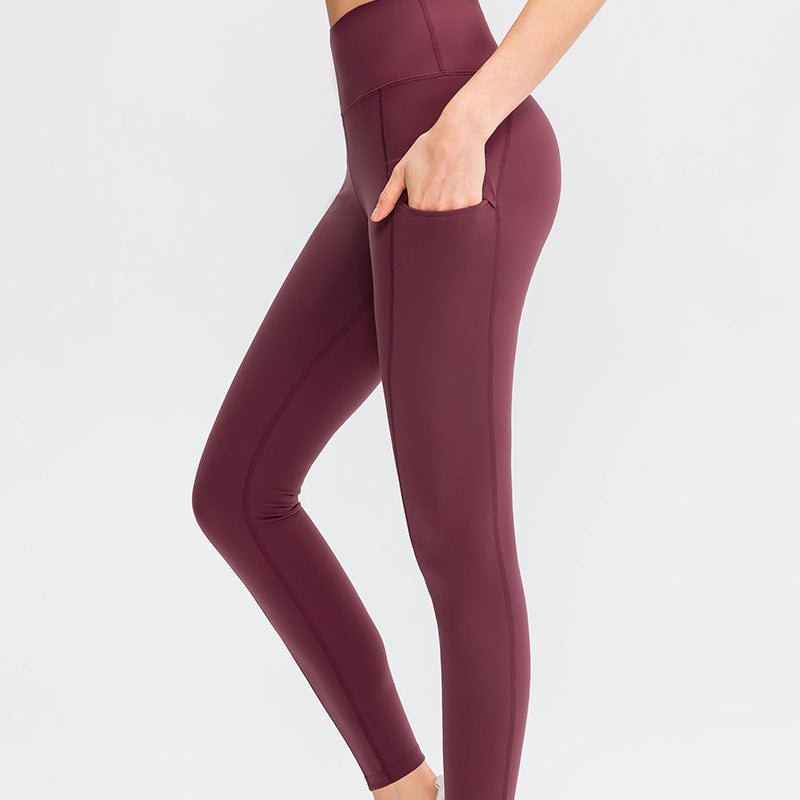 High-Waist Leggings with Pockets