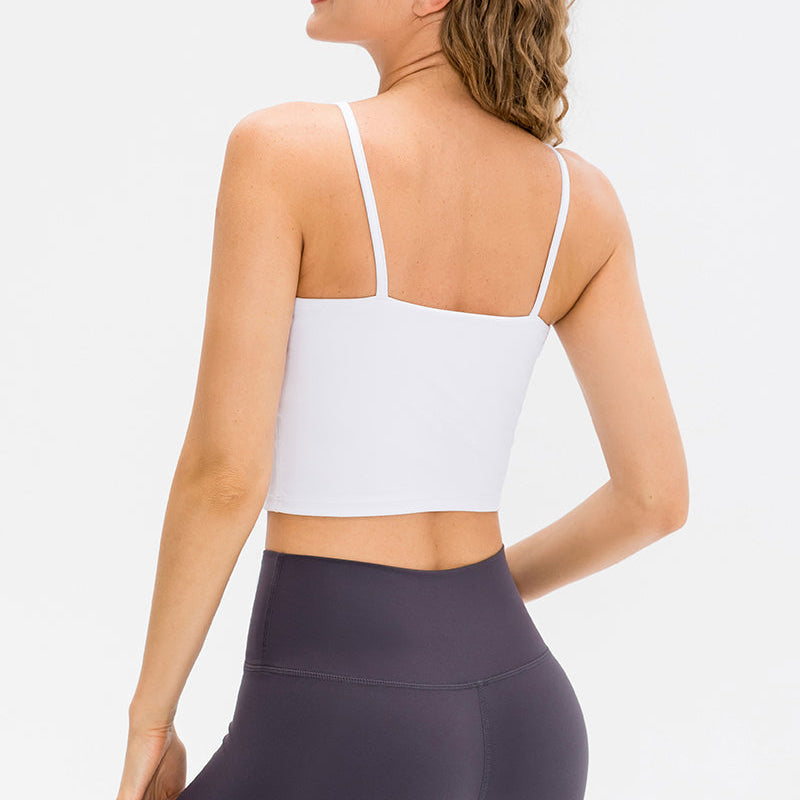 Spaghetti Strap Cropped Camisole