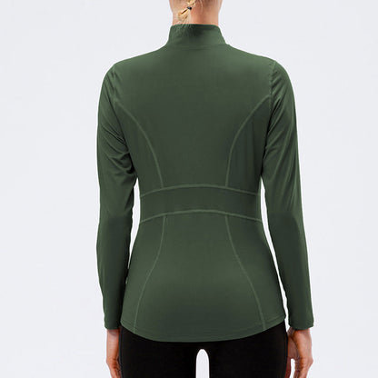 Stand Collar Full Zip Track Jacket