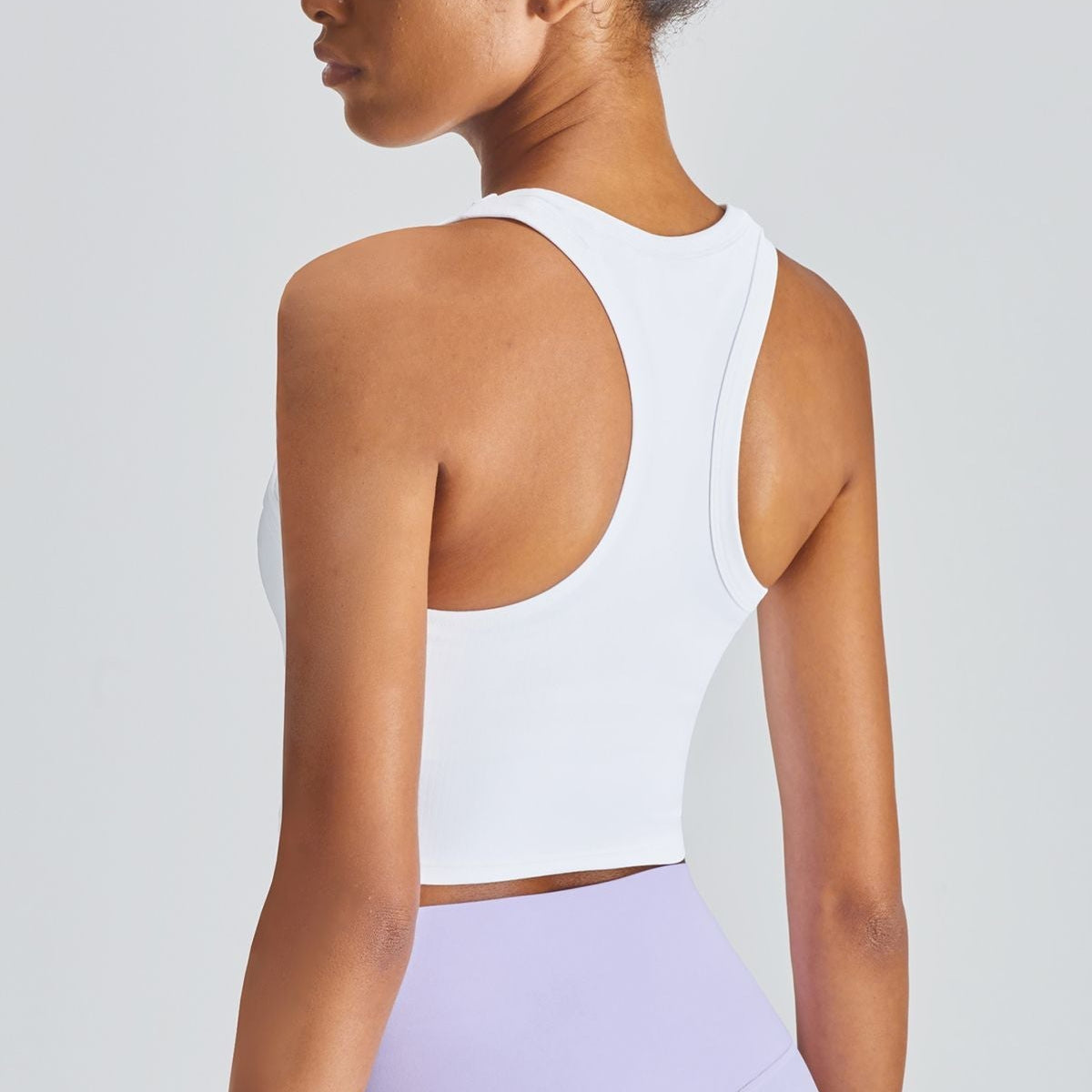 Cropped Racerback Tank Tops