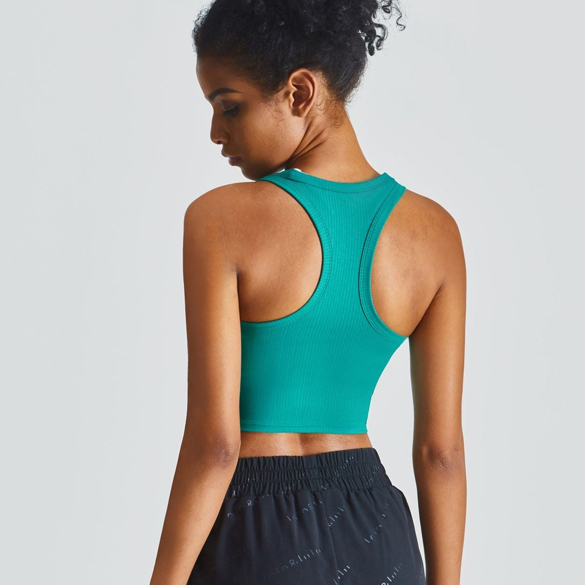 Cropped Racerback Tank Tops
