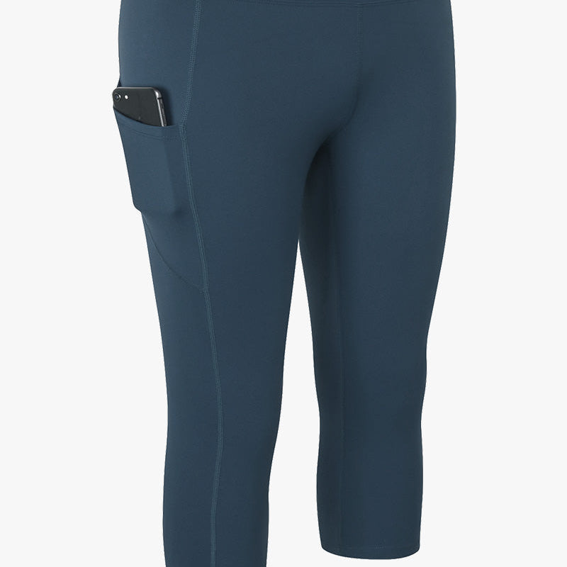 High-Waisted Capri With Pockets