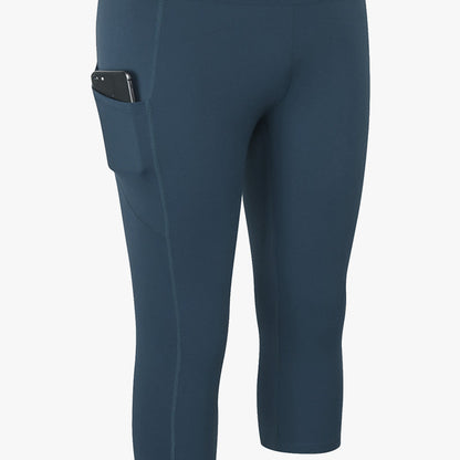 High-Waisted Capri With Pockets