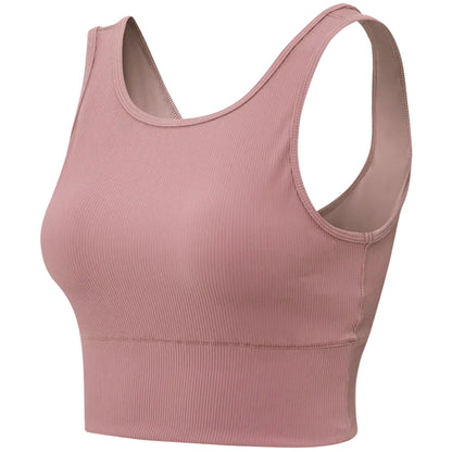 Ribbed Reversible Crop Tank Top