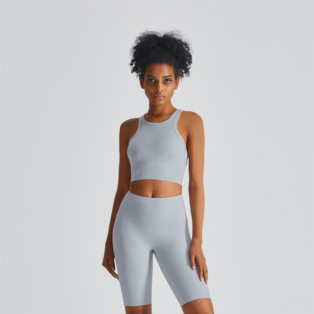 Cropped Racerback Tank Tops