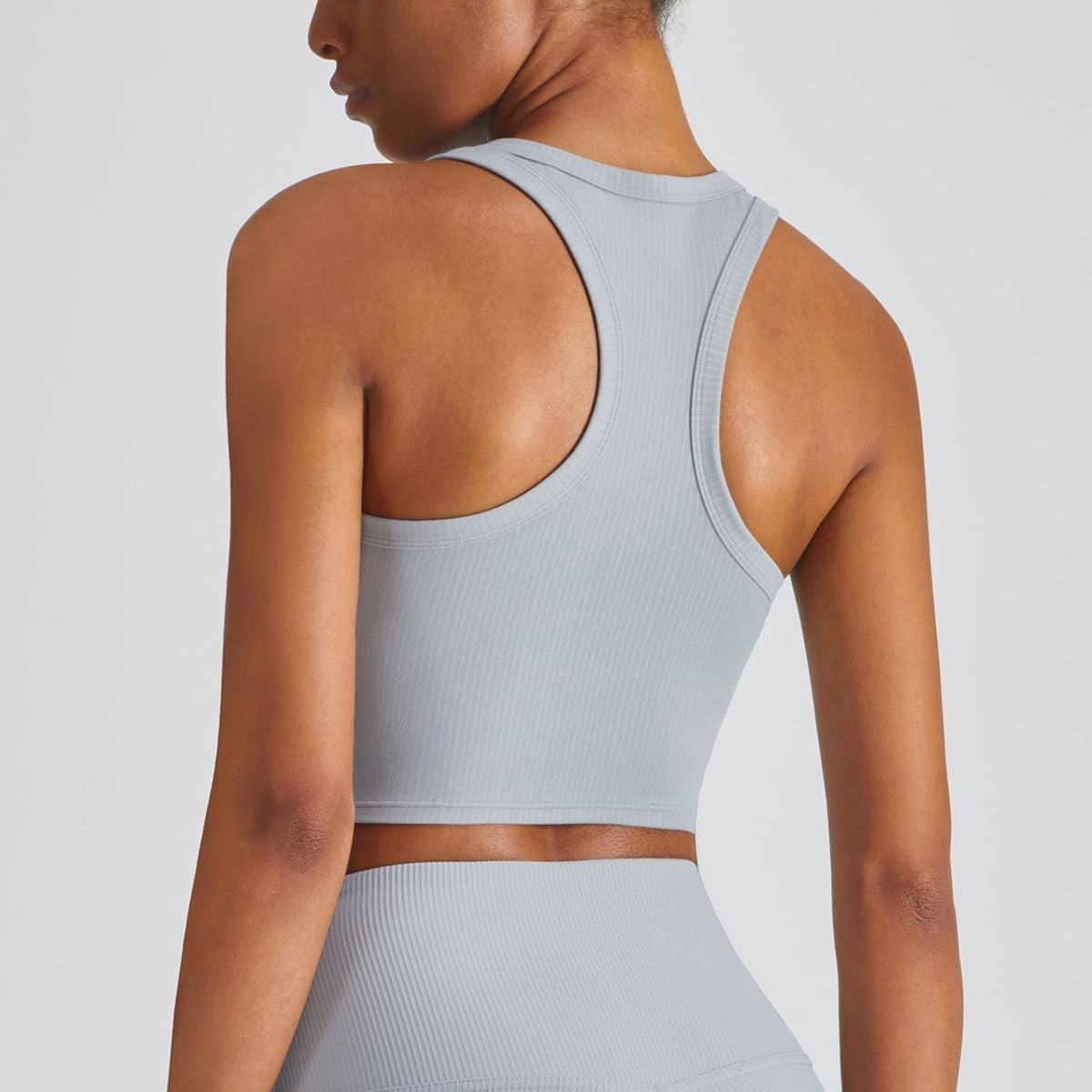 Cropped Racerback Tank Tops