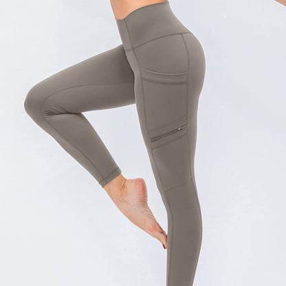High-Rise Workout Leggings with Multi Pockets