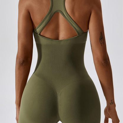 Seamless Racerback Athletic Romper