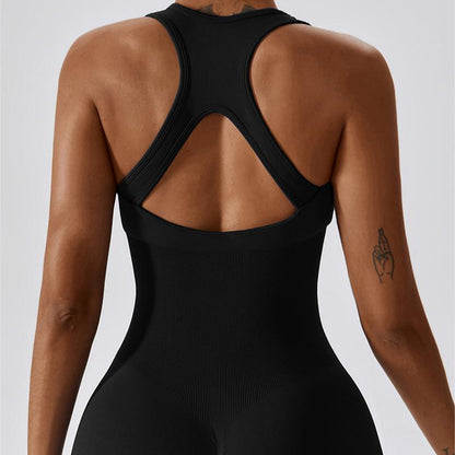 Seamless Racerback Athletic Romper