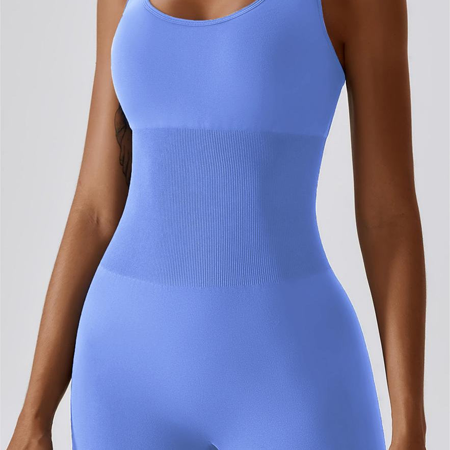 Seamless Racerback Athletic Romper