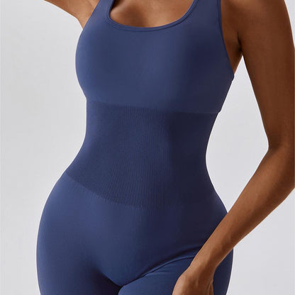 Seamless Racerback Athletic Romper